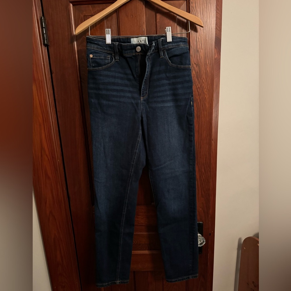 Dark blue skinny jeans